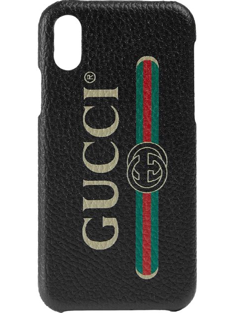 gucci cover iphone x giallo